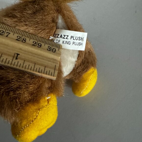 Vtg Pizzazz King Plush Vulture Brown Tan Stuffed animal RARE - Picture 8 of 13
